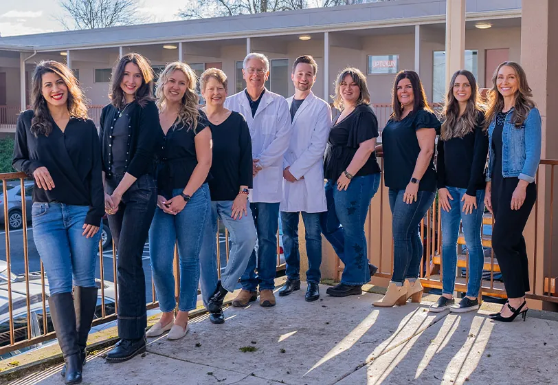 The dental team at Uptown Family Dental